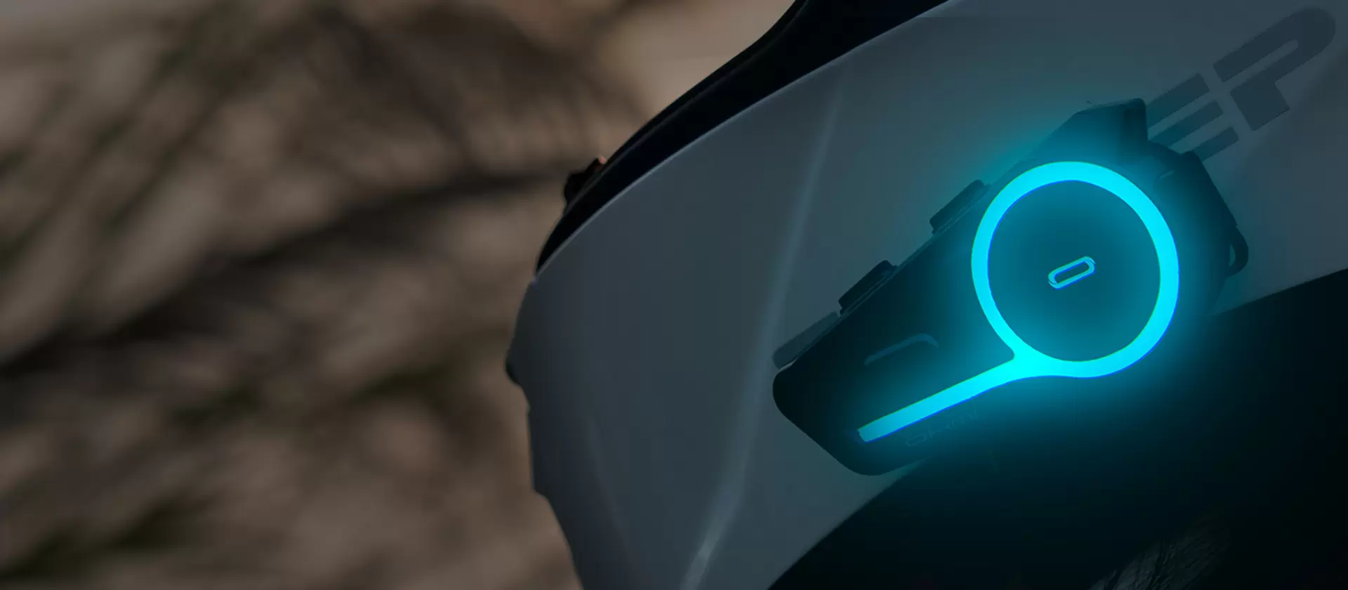 Alat dengar Bluetooth Topi keledar Pintar