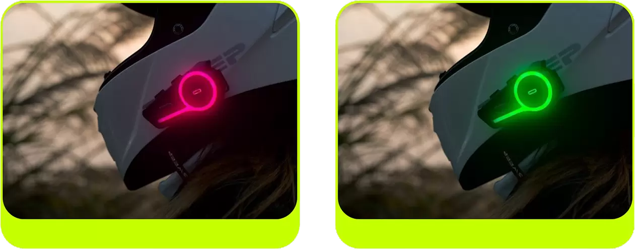 Alat dengar Bluetooth Topi keledar Pintar Motosikal