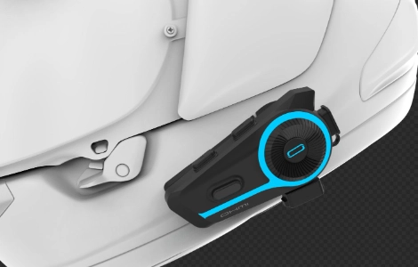 topi keledar alat dengar Bluetooth
